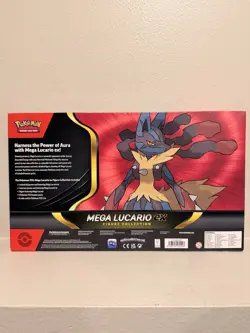 Pokemon TCG Mega Lucario ex Premium Figure Collection Box Factory Sealed - Image 2