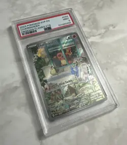 2023 POKEMON SVP EN-SV BLACK STAR PROMO 44 CHARMANDER OBSIDIAN FLAMES ETB PSA 9 - Image 3