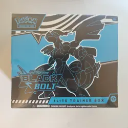 Pokemon TCG Scarlet & Violet Black Bolt Elite Trainer Box SEALED 2025 ETB - Image 1