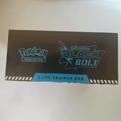 Pokemon TCG Scarlet & Violet Black Bolt Elite Trainer Box SEALED 2025 ETB - Image 4