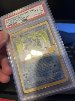 Pokemon TCG Blastoise Celebrations Classic Collection Card 2/102 - Image 3