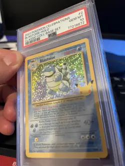 Pokemon TCG Blastoise Celebrations Classic Collection Card 2/102 - Image 4