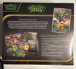 Pokemon Center PKC Exclusive ETB Mega Evolution Perfect Order - BRAND NEW SEALED - Image 2