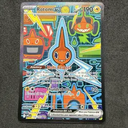 Rotom ex 126/094 Me02: Phantasmal Flames Holo Special Illustration Rare Pokemon - Image 1