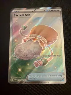 Sacred Ash 115/088 Ultra Rare Perfect Order Pokemon Holo Near Mint - Image 1