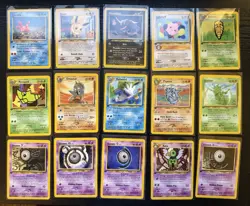 NM Pokemon TCG 1st Edition “Neo Discovery” Uncommon/ Common Set (#37-#75) - Image 1