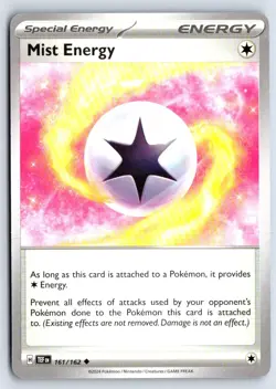 Mist Energy 161/162 Uncommon Temporal Forces Pokemon Near Mint - Image 1