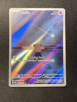Pokemon TCG Cleffa 202/197 SV03: Obsidian Flames Illustration Rare Holo - Image 5