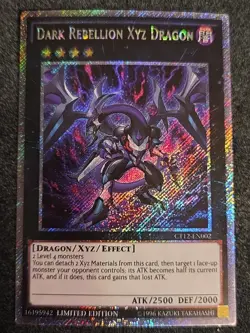 Dark Rebellion Xyz Dragon CT12-EN002 2015 Mega-Tins Limited Edition LP - Image 1