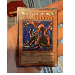 Yu-Gi-Oh Harpie's Pet Dragon FMR-002 Forbidden Memories - Image 1