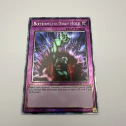 Yugioh - Bottomless Trap Hole - MP25-EN018 - 1st Edition -Starlight Rare - NM/M - Image 1