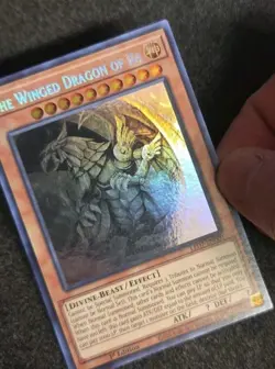 The Winged Dragon of Ra 1st Edition (Ghost Rare) LED7-EN000 NM Yugioh - Image 2