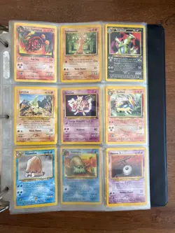 Pokemon 1995 vintage binder with promo, first edition cards - TCG Trading Cards - Image 1