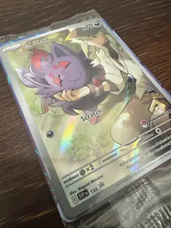 N's Zorua - 189 (Pokemon Center Exclusive) 189 Promo Cards Holo SEALED - Image 3