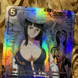 NICO ROBIN ONE PIECE HOT LIST ACG Waifu Anime Goddess Holo Card Straw Hat - Image 2