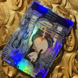 NICO ROBIN ONE PIECE HOT LIST ACG Waifu Anime Goddess Holo Card Straw Hat - Image 4
