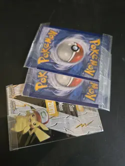 3 Pikachu I Choose You Sealed Promo Packs SM108 Pokemon Cards - Image 2