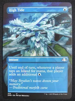 High Tide Borderless - DMR - Mtg Card #3EQ - Image 1