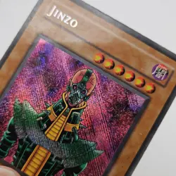 Jinzo PSV-000 Reverse Foil Error Misprint Played MP Secret Rare Holo Yugioh Card - Image 4