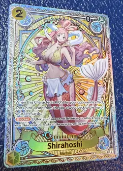 Shirahoshi (SP) EB01-057 One Piece Card Game Foil Fantastic Centering! - Image 1