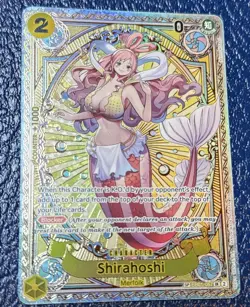 Shirahoshi (SP) EB01-057 One Piece Card Game Foil Fantastic Centering! - Image 2