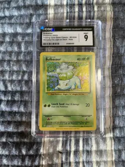 2023 Pokemon Trading Card Game Classic - Bulbasaur #001/034 CGC 9 Mint - Image 1