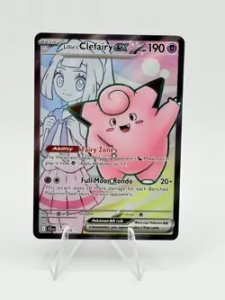 Mint Lillie's Clefairy ex - 173/159 - Ultra Rare Pokemon Journey Together - Image 1