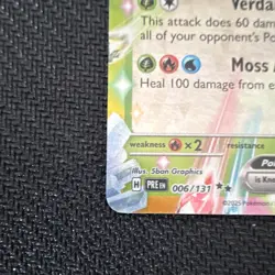Pokemon Leafeon ex 006/131 Sv Prismatic Evolutions Double Rare Holo Stage 1 270… - Image 4