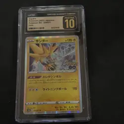 Pokemon TGC CGC Pristine 10 Zapdos Pokemon (2022) Japanese Pokemon GO - 029/071 - Image 1