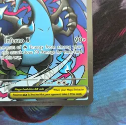 Pokemon TCG Mega Charizard X EX Me: Mega Evolution Promo Holo 023 360 HP Stage 2 - Image 5