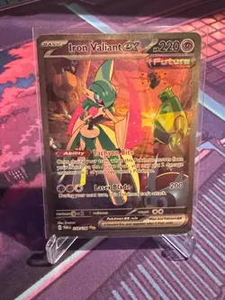 Pokemon: Paradox Rift - Iron Valiant ex 249/182 - Image 1