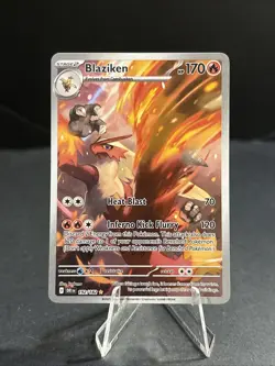 Blaziken 192/182 Destined Rivals Full Art Pokemon TCG Card Mint - Image 1