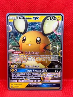 Pokemon Tcg Dedenne GX 57/214 World Championships 2019 - Image 1
