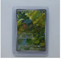 Pokemon TCG Bulbasaur 166/165 SV: Scarlet & Violet 151 IR Holo Full Art ENG - Image 1