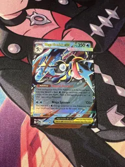 Mega Greninja ex 022/086 Choas Rising Pokemon TCG ENGLISH NM - Image 1