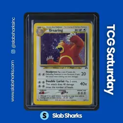 2001 POKEMON NEO DISCOVERY #15/75 URSARING HOLO RARE - Image 1