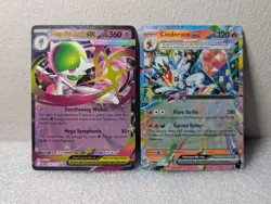Pokemon TCG Lot of 4 Ex Cards Ascended Heroes Mega Gardevoir Cinderace Ex ALL NM - Image 3
