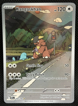 NM Kangaskhan 204/182 Destined Rivals Illustration Rare POKEMON 2025 - Image 1