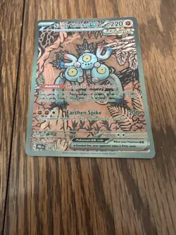 Pokemon TCG SV Prismatic Evolutions Sandy Shocks EX 159/131 Pre-NM Condition - Image 4