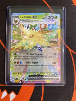 Leafeon ex - 006/131 006/131 Holo Double Rare Prismatic Evolutions Pokemon NM - Image 3