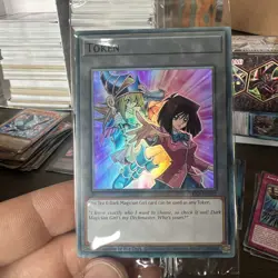 Tea & Dark Magician Girl Token - TKN5-EN022 - Mint (Sealed) - Image 1