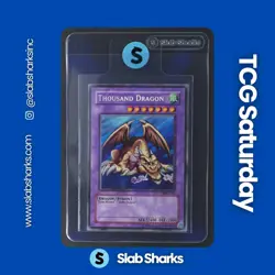 2002 YU-GI-OH! METAL RAIDERS #MRD-143 THOUSAND DRAGON - Image 1