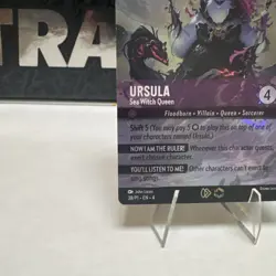 Ursula - Sea Witch Queen (Store Championship) 38 Disney Lorcana Promo Cards Holo - Image 5