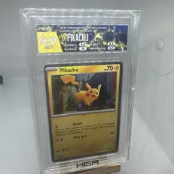 2023 Pikachu 006/015 McDonalds M23 EN Holo Promo Pokemon Card HGA 9 - Image 3