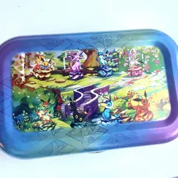 Pokemon Prismatic Evolutions Mini Tin Vaporeon - Empty No Cards - Coin & Art - Image 3