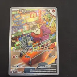 Fuecoco Pokemon TCG Illustration Rare Holo Card 201/193 - Image 1