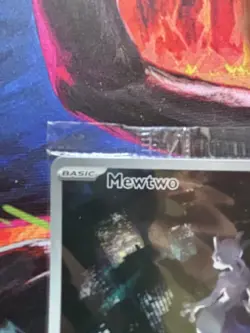 MEWTWO SVP 052 Scarlet Violet 151 Promo Illustration Rare Pokemon Card SEALED - Image 3
