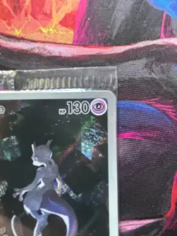 MEWTWO SVP 052 Scarlet Violet 151 Promo Illustration Rare Pokemon Card SEALED - Image 4