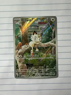 Meowth Phantasmal Flames 106/94 Pokemon Card Near Mint - Image 1