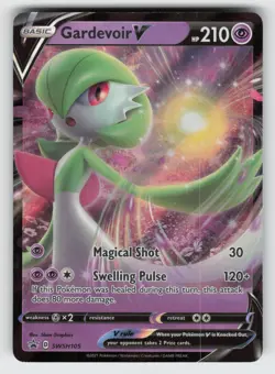 Gardevoir V SWSH105 NM Holo SWSD SWSH: Sword & Shield Promo Cards TPO02 - Image 1